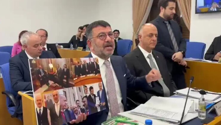 Hüseyin Gün’ün AKP’li isimlerle fotoğrafı Meclis’te: ‘Herkesin cezaevine girmesi lazım’