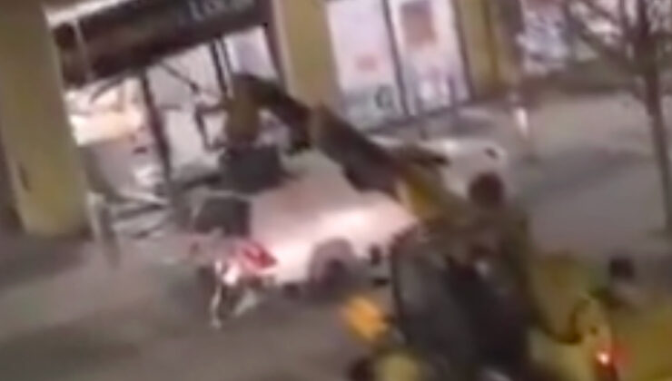 İngiltere’de iş makinesi ile ATM çalan hırsızlar kayıplara karıştı