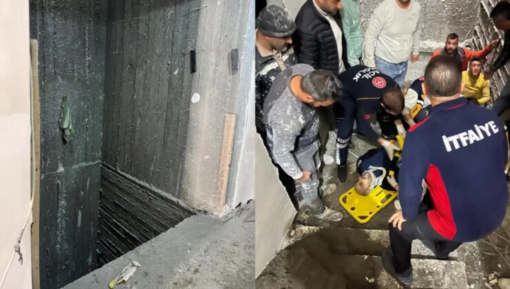 İnşaatta kurulan iskele çöktü: Ölü ve yaralı var!