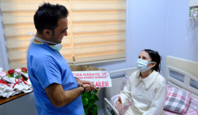 Irak’ta tüp patlamasında yaralanan kadın Van’da şifa buldu