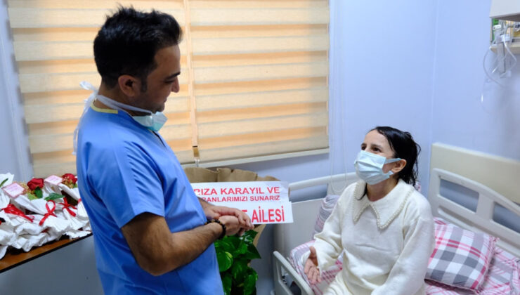 Irak’ta tüp patlamasında yaralanan kadın Van’da şifa buldu