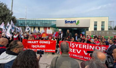 İşçilerin düşük zam isyanı: Smart Solar’da grev başladı