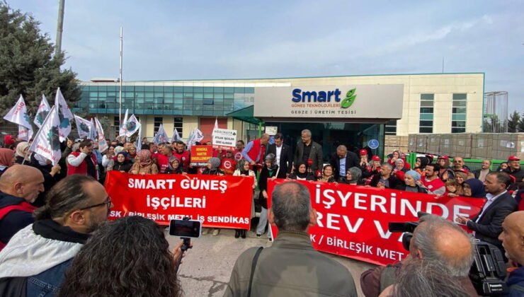 İşçilerin düşük zam isyanı: Smart Solar’da grev başladı