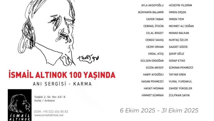 İsmail Altınok anısına karma sergi