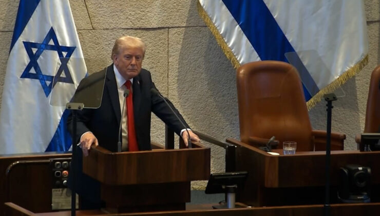 İsrail Meclisi’nde ABD Başkanı Trump protesto edildi