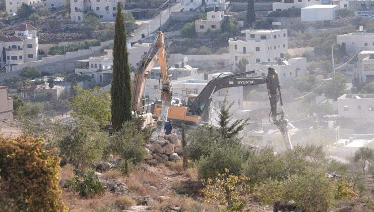 İsrail ordusu, Ramallah’ta yine Filistinlilerin evlerini yıktı