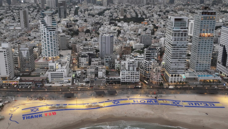 İsrail’de Trump için görkemli karşılama