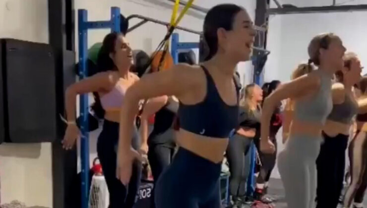 İsrailli kadınların skandal görüntüsü: Soykırım şarkısını söyleyerek egzersiz yaptılar