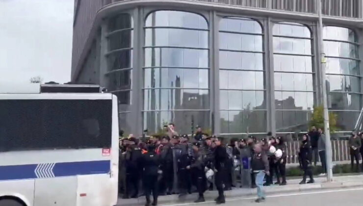 İstanbul Finans Merkezi’nde Halkbank şantiyesinde çalışan işçilere gözaltı