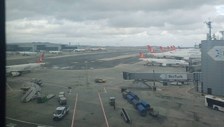 İstanbul Havalimanı’nda uçuşlara rüzgar engeli!