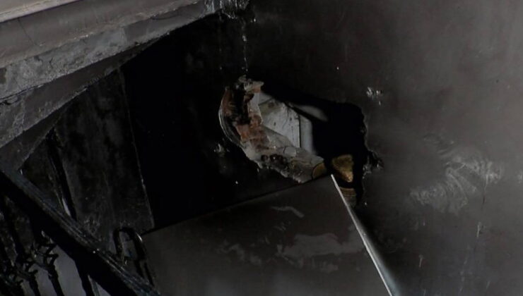 İstanbul’da erkek dehşeti! Eski eşinin evine yanıcı madde attı