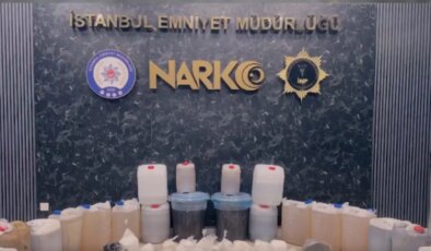 İstanbul’da narkotik operasyonu: 381 kilogram uyuşturucu ele geçirildi, 10 şüpheli yakalandı