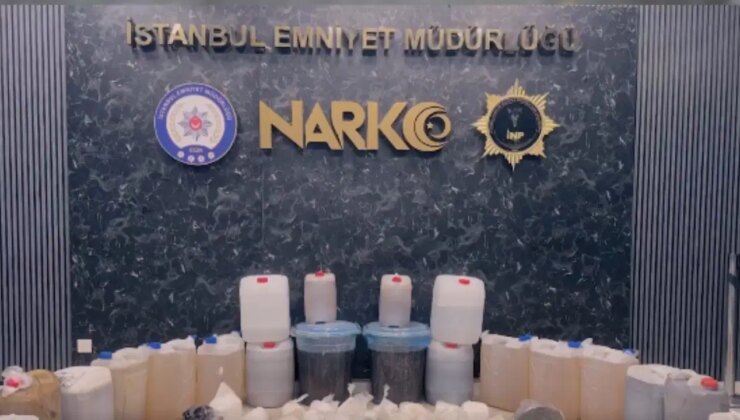 İstanbul’da narkotik operasyonu: 381 kilogram uyuşturucu ele geçirildi, 10 şüpheli yakalandı