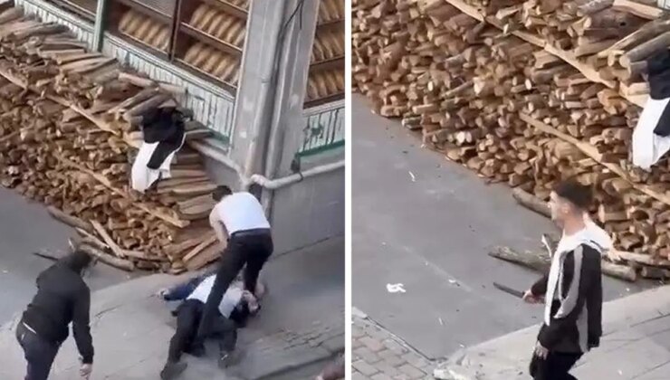 İstanbul’da ‘odunlu, bıçaklı’ meydan savaşı: Yaralılar var!