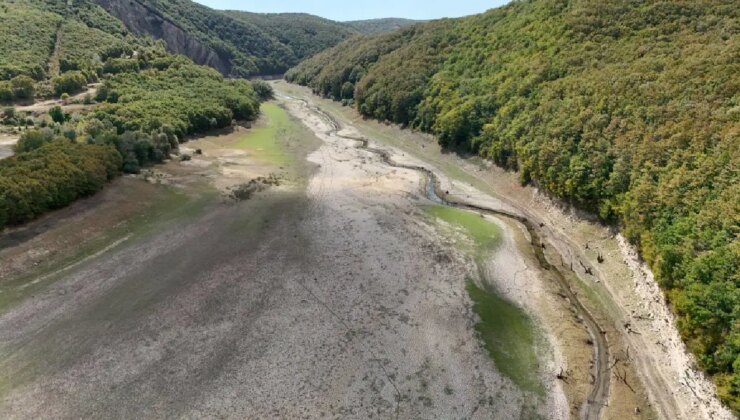 İstanbul’da ‘susuzluk’ tehlikesi kapıda… Kazandere Barajı kuruma noktasına geldi!