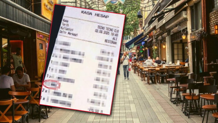 Kadıköy’deki meyhanede ‘pes’ dedirten uygulama: Adisyonu gören şoke oldu!
