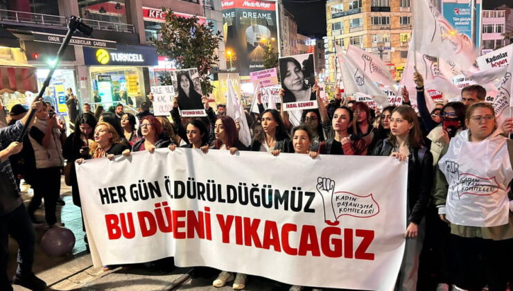 Kadınlar, Ayşenur ve İkbal için sokakta: Her gün öldüğümüz bu düzeni sizin başınıza yıkacağız