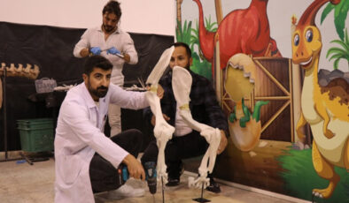 Kayseri’de 7,7 milyon yıllık fosiller 3D yazıcılarla tamamlanıyor