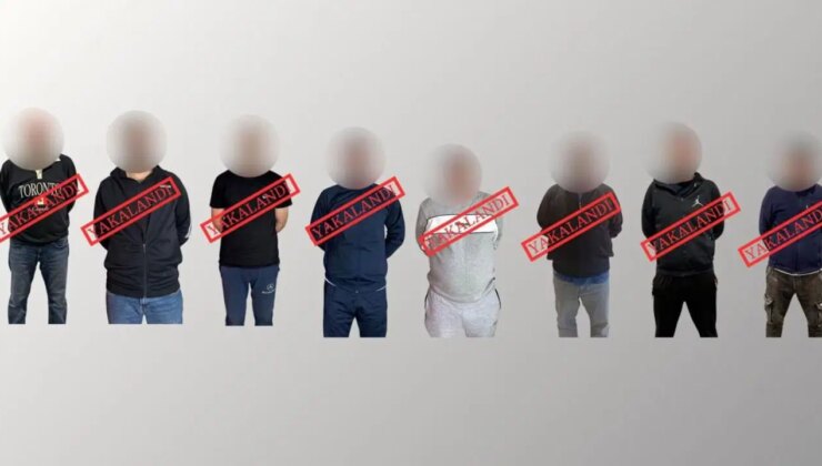 Kırmızı bültenle ve ulusal seviyede aranan 8 suçlu Türkiye’ye getirildi