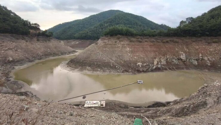 Kuraklık ararm veriyor: İzmir’de Balçova Barajı da kurudu