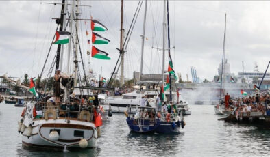 Küresel Sumud Filosu: Gazze’ye doğru devam, 120 deniz mili sınırına yaklaşıyoruz