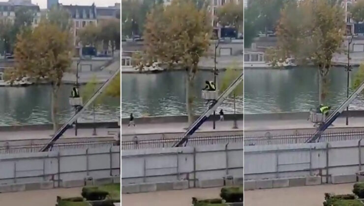 Louvre Müzesi’ndeki tarihi soygunun görüntüleri ortaya çıktı