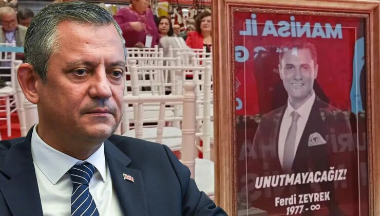 Manisa İl Kongresi’nde duygu dolu anlar: Özgür Özel, Ferdi Zeyrek’i andı