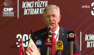 Mansur Yavaş: Türk milleti, ilk genel seçimlerde adaletsizliğe gereken cezayı mutlaka verecek
