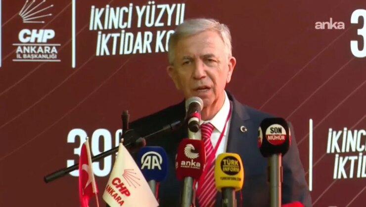 Mansur Yavaş: Türk milleti, ilk genel seçimlerde adaletsizliğe gereken cezayı mutlaka verecek
