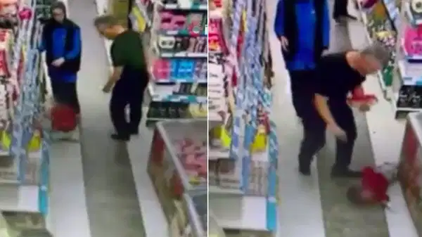 Markette 5 yaşındaki çocuğunu defalarca tekmelemişti: O baba tutuklandı!