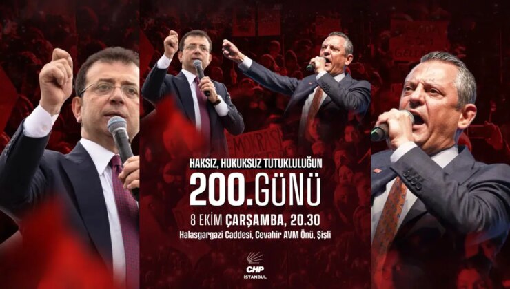 ‘Millet İradesine Sahip Çıkıyor’ mitinglerinin 60’ıncısı Şişli’de!