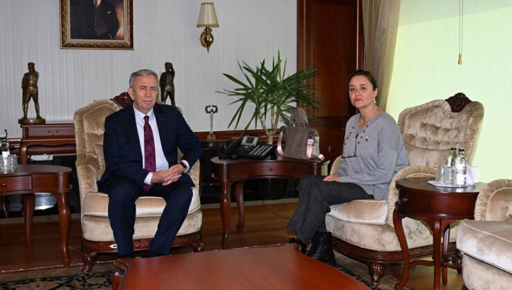 Minguzzi ailesi, Mansur Yavaş’ı ziyaret etti