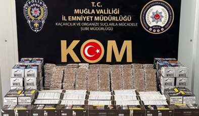 Muğla’nın 6 ilçesinde kaçak tütün mamulleri operasyonu