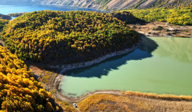 Nemrut Dağı sonbahar renkleriyle büyülüyor