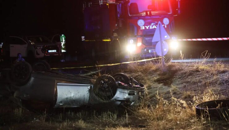 Nevşehir’de feci kaza… Otomobil tarlaya savruldu: Yaralı ve ölüler var!