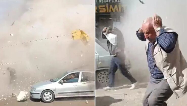 O anlar kamerada: Kahramanmaraş’ta ‘kontrollü’ yıkımda kontrol elden çıktı!