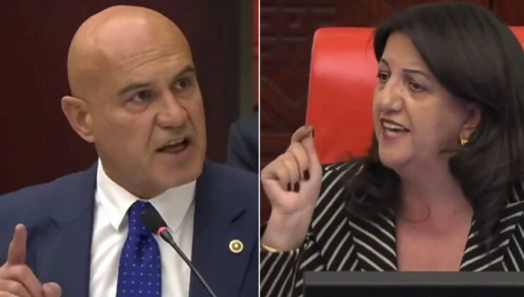 O anlar kamerada: Meclis’te Pervin Buldan-Turhan Çömez gerginliği!