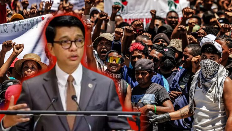 Ordu bölündü, halk sokakta: Madagaskar lideri ülkeyi terk etti