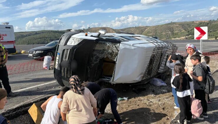 Osmaniye’de feci kaza… Yolcu minibüsü şarampole devrildi: Çok sayıda yaralı var!