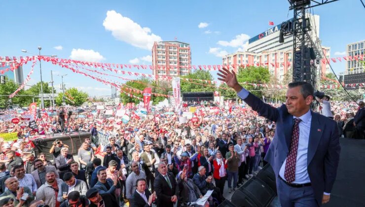 Özgür Özel’den Bolu mitingine çağrı: ‘Onlar tir tir titriyor, biz meydan meydan büyüyoruz’