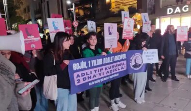 Rojin Kabaiş için Kadıköy’de eylem: “Hangi ilişkiler açığa çıkmasın diye bu kadar engel çıkarılıyor”