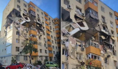Romanya’da 8 katlı apartmanda patlama: 3 ölü 13 yaralı