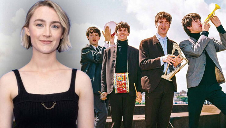 Saoirse Ronan ‘Beatles’ filmi kadrosunda! Linda McCartney’i canlandıracak…