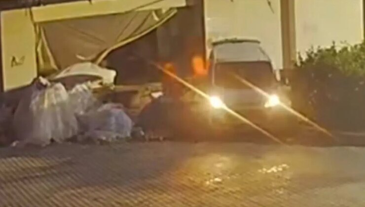 Sarı yelek ve baret takarak inşaatlardan hırsızlık yaptılar