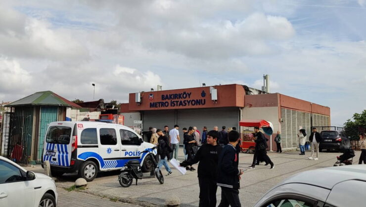 Son Dakika… Bakırköy’de metro istasyonunda yolcu raylara atlayarak intihar etti