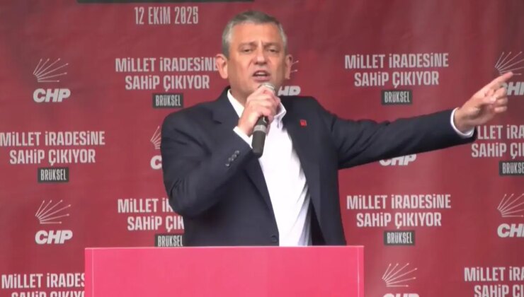 Son Dakika… CHP’den Brüksel’de tarihi miting! Özgür Özel: ‘AKP iktidarı artık Trump’a çalışmaya başladı’