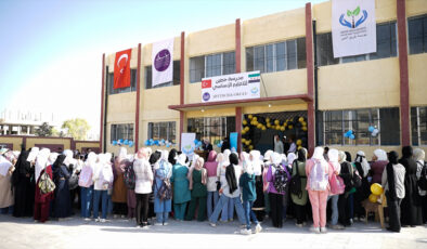 Suriye’de işkence merkezi eğitime kazandırıldı