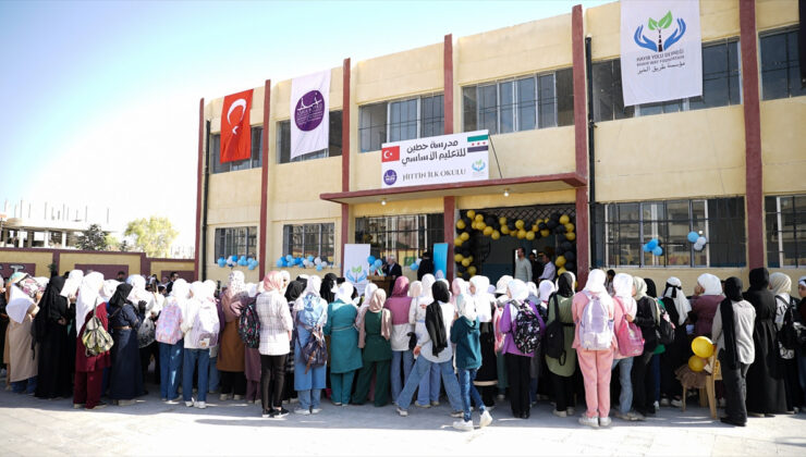 Suriye’de işkence merkezi eğitime kazandırıldı