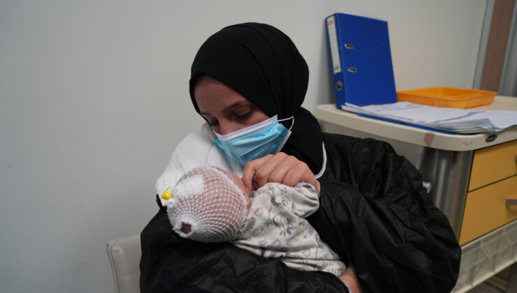 Suriye’den Türkiye’ye gelen Hamit bebek, sağlığına kavuştu