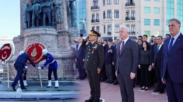 Taksim’de ‘İmamoğlu’suz bir tören daha: İstanbul’un Kurtuluşu’nun 102. yılı kutlandı